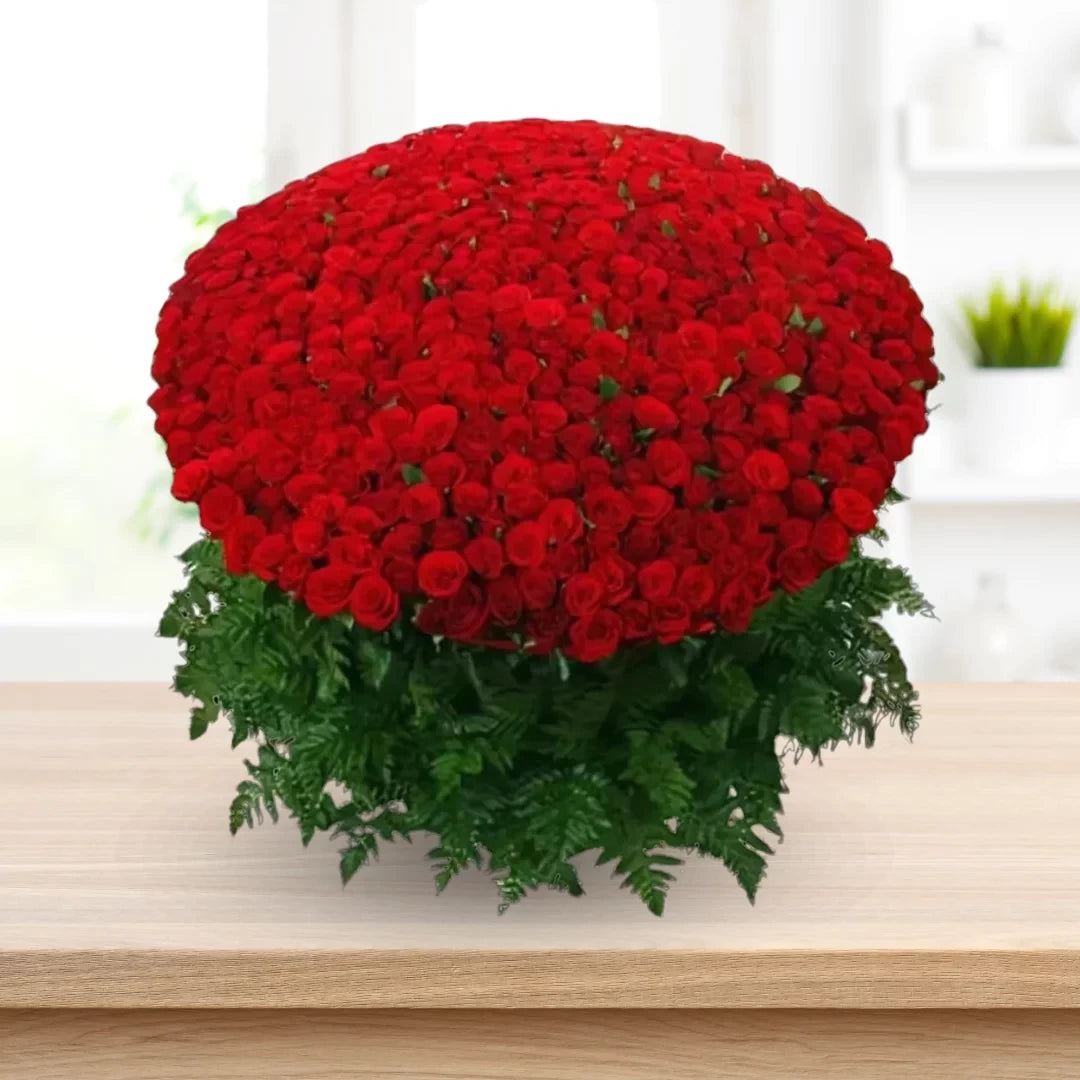 Valentin 1000 Red Rose Bouqute