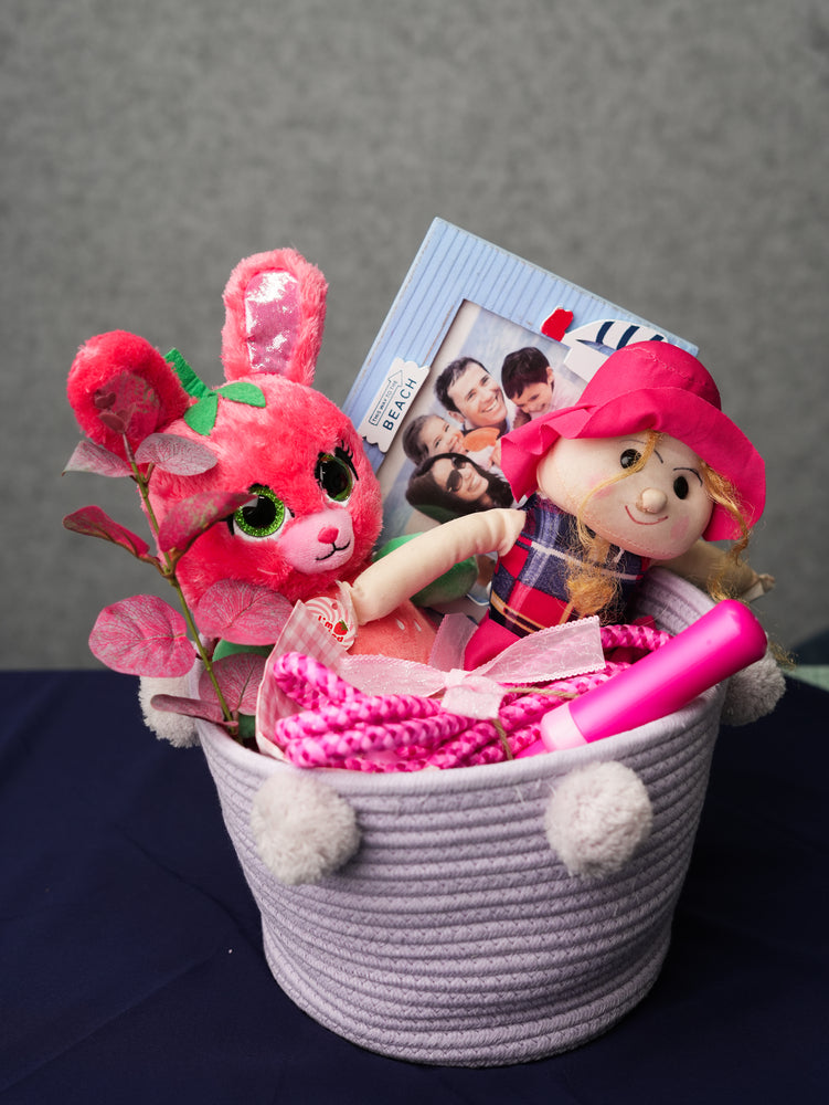 Enchanted Gift Basket – Plush Toys & Keepsake Set