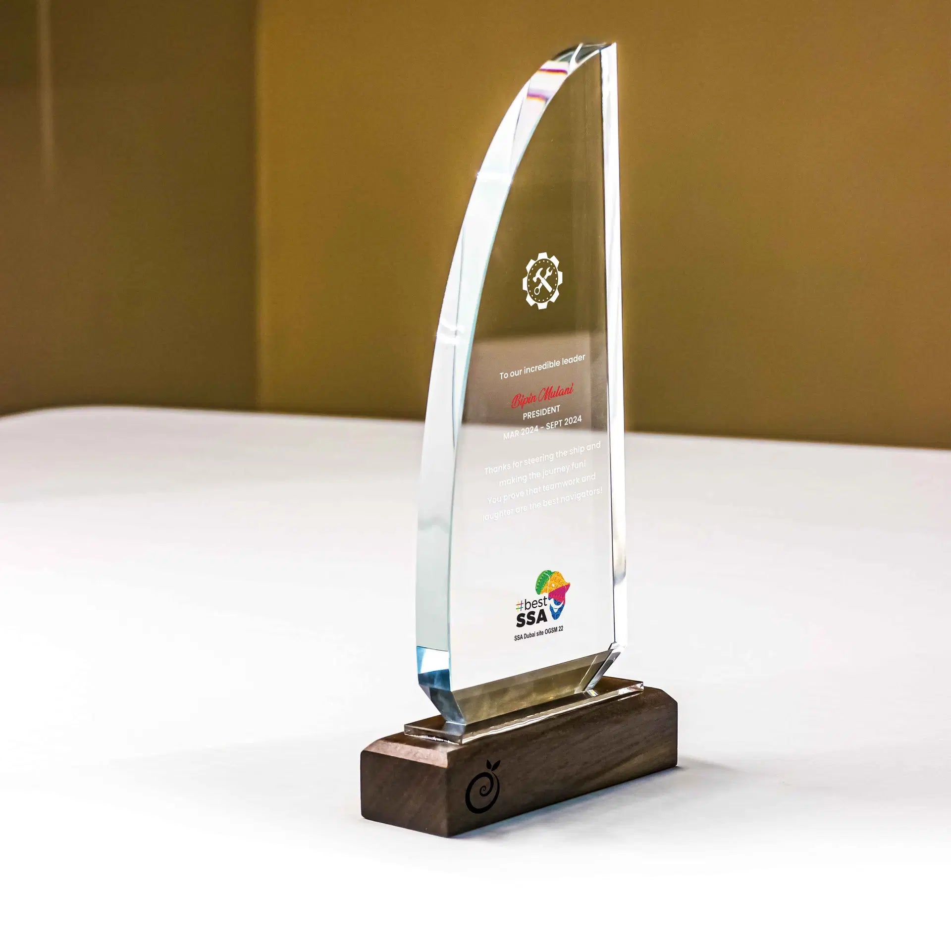 Award trophy - Sail Shape