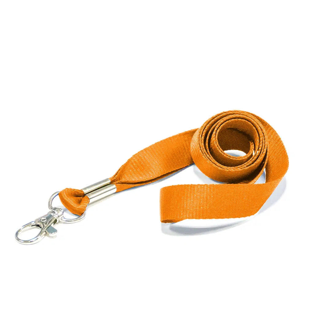 Lanyard with Metal Hook Orange