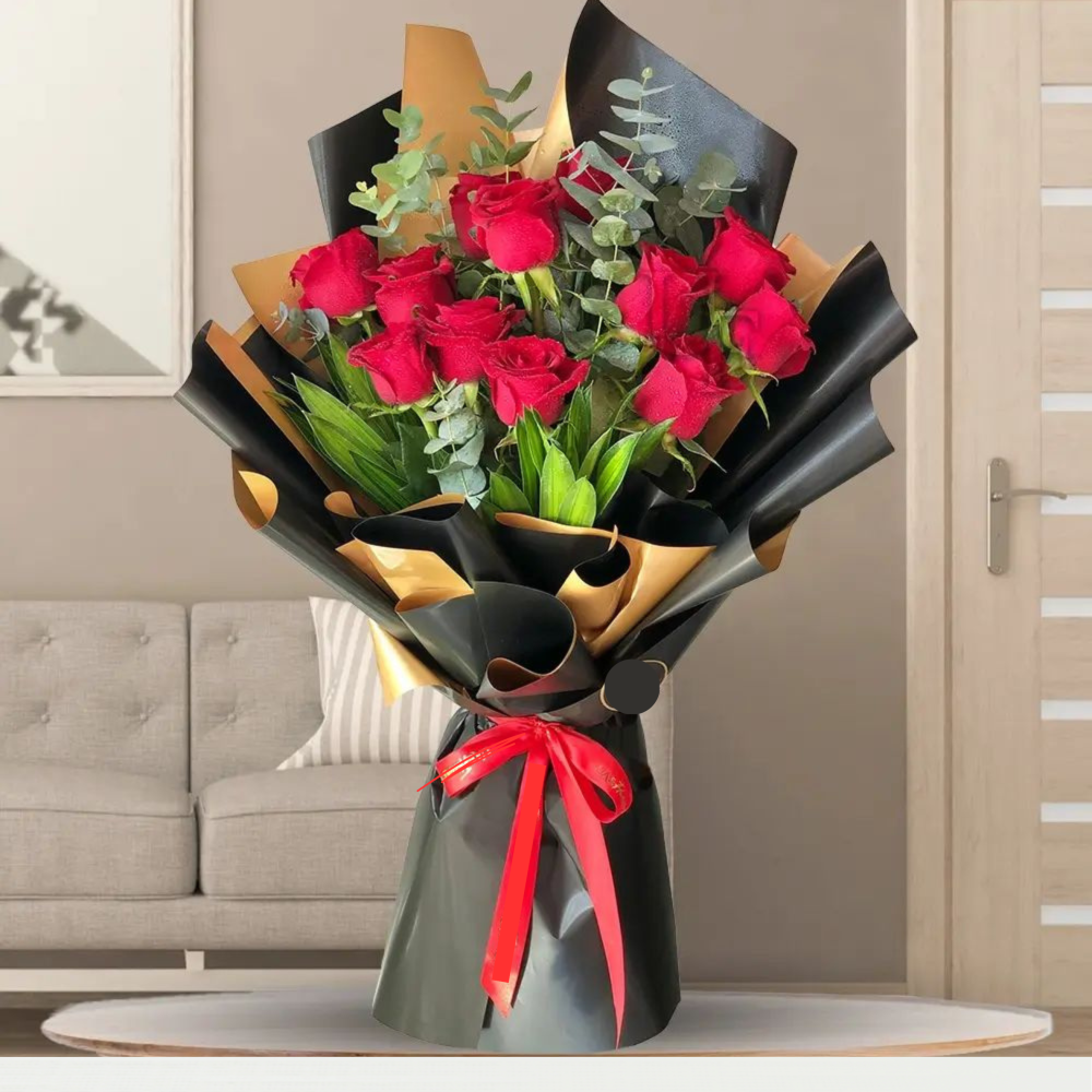 14 Red Rose Bouquet